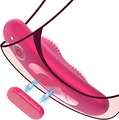 Remote Control Vibrator for Panties with Magnetic Clip, Sex Toys Butterfly Vibrators for Women with 10 Vibration Modes, Waterproof Wearable Rose Vibrator Dildo for Couples