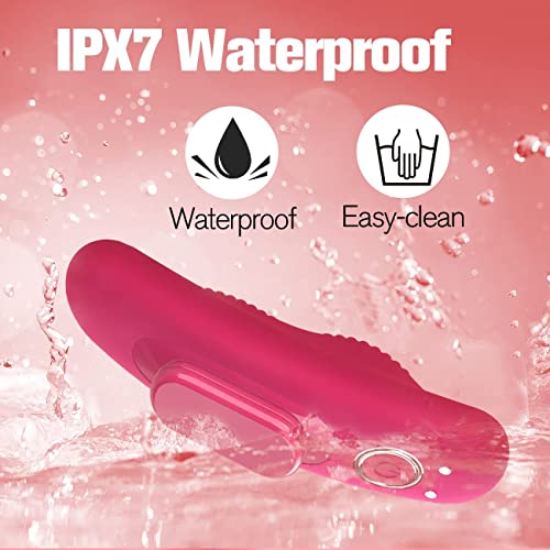 Remote Control Vibrator for Panties with Magnetic Clip, Sex Toys Butterfly Vibrators for Women with 10 Vibration Modes, Waterproof Wearable Rose Vibrator Dildo for Couples