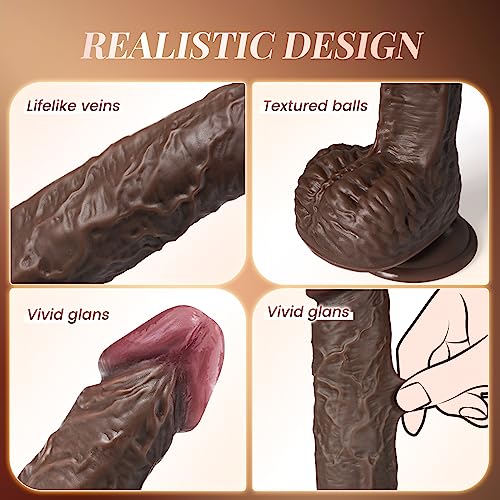 Thrusting Dildo Women Sex Toys - 4IN1 Adult Toys Dildos with 8 Thrusting, 8 Vibrations, 360° Rotating Vibrators G-spot Anal Toys, Remote Control Vibrator Suction Cup Dildo Adult Sex Toys & Games